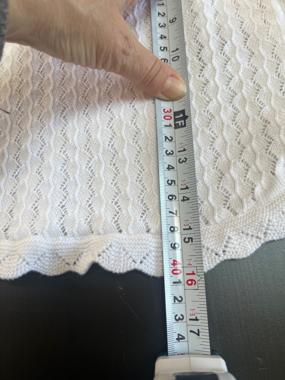Janie and Jack whiteKnit Sleeveless  coverup - Picture 5 of 8